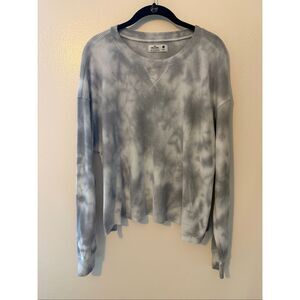 Hollister Tie Dye Waffle Knit Top